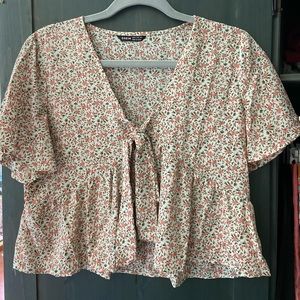 SHEIN floral top